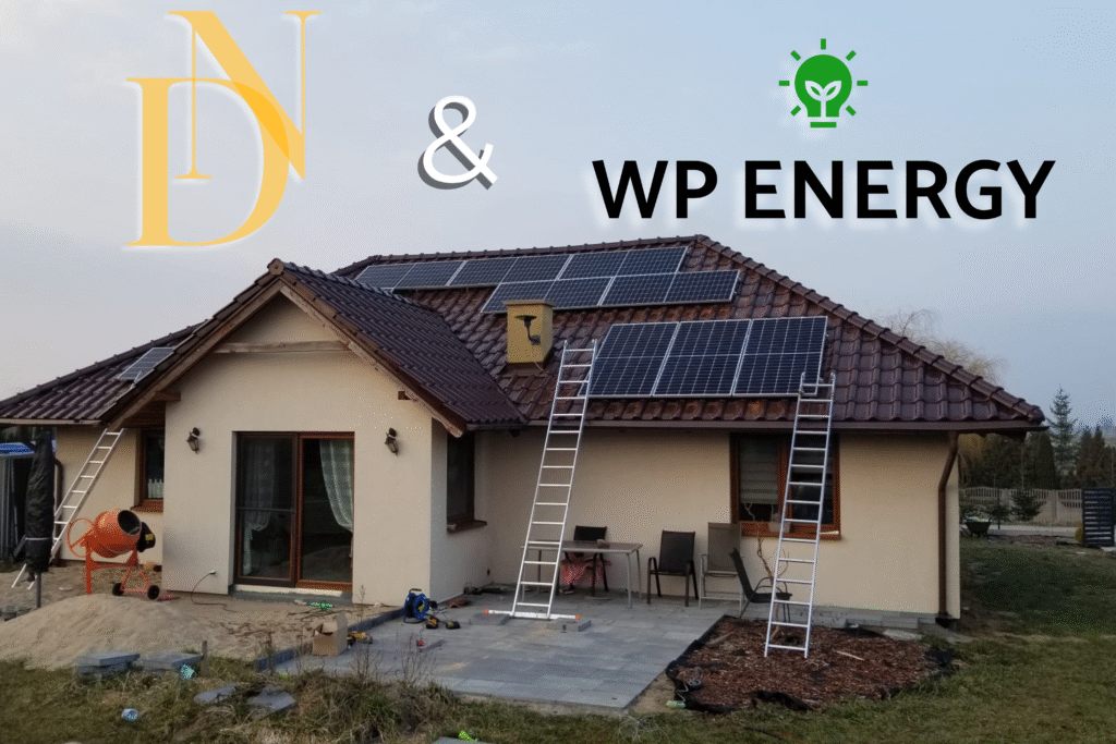 fotowoltaika 5,4 kW, magazyn energii, instalacja fotowoltaiczna, panele Jinko Bifacial, inwerter Deye, odnawialne źródła energii, fotowoltaika dachowa, promocja fotowoltaika, WP Energy, zielona energia